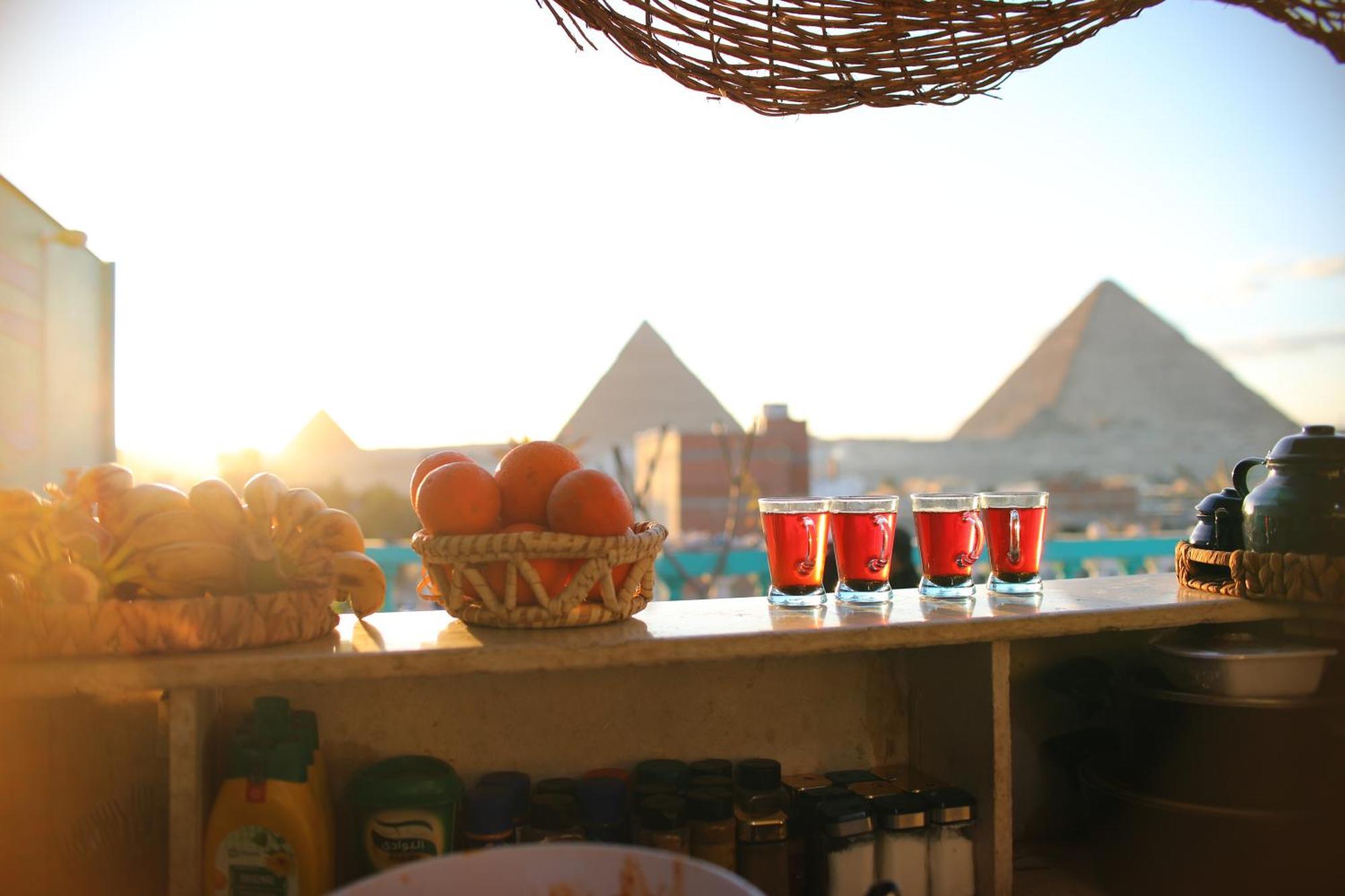 Pyramids Temple Guest House Kafret el-Gabal Екстериор снимка