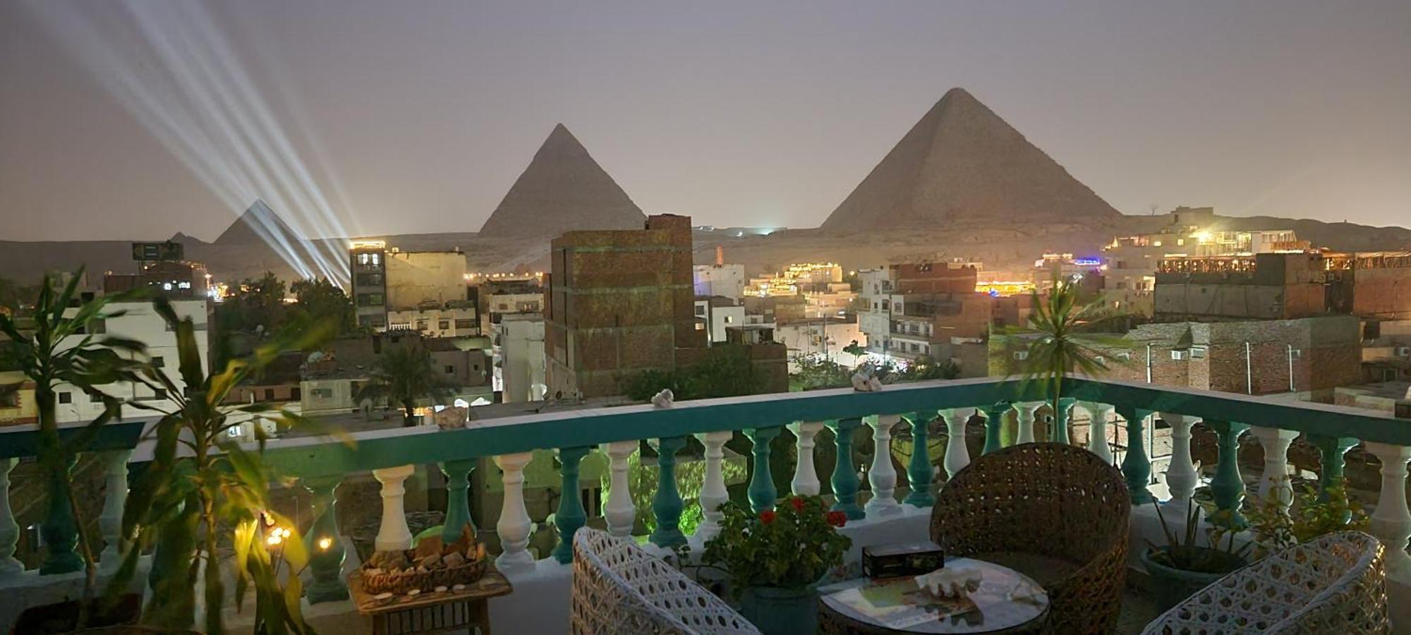 Pyramids Temple Guest House Kafret el-Gabal Екстериор снимка