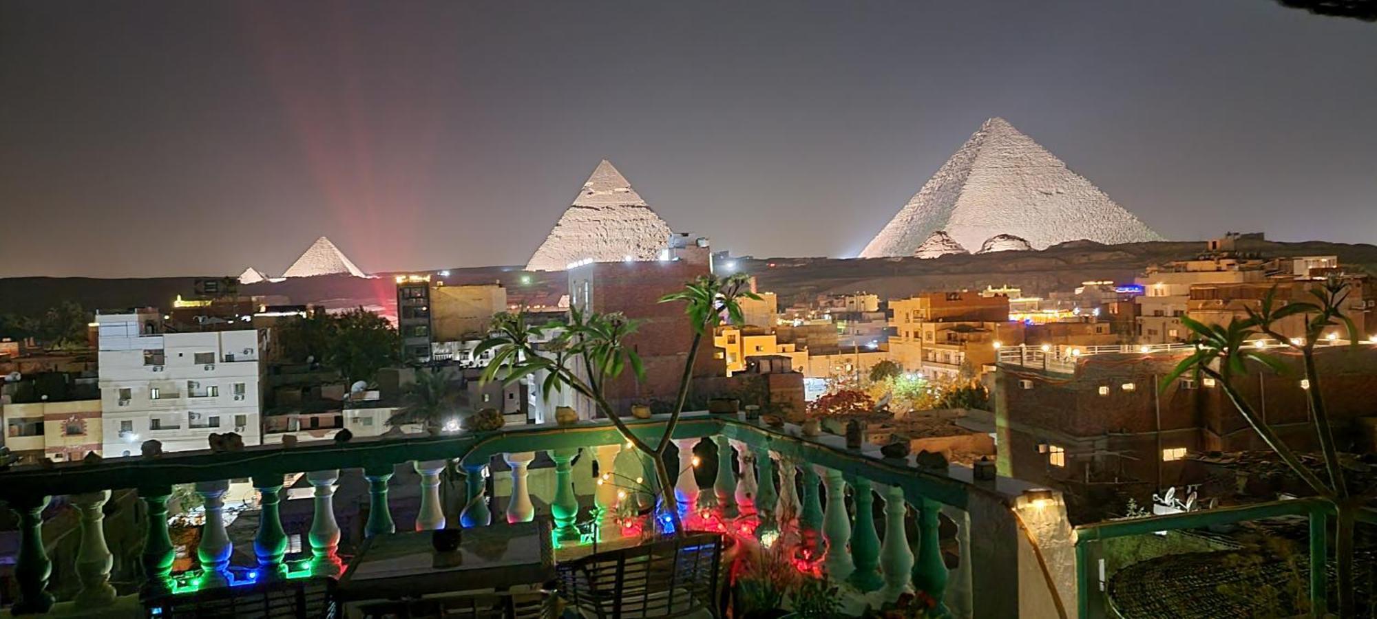 Pyramids Temple Guest House Kafret el-Gabal Екстериор снимка